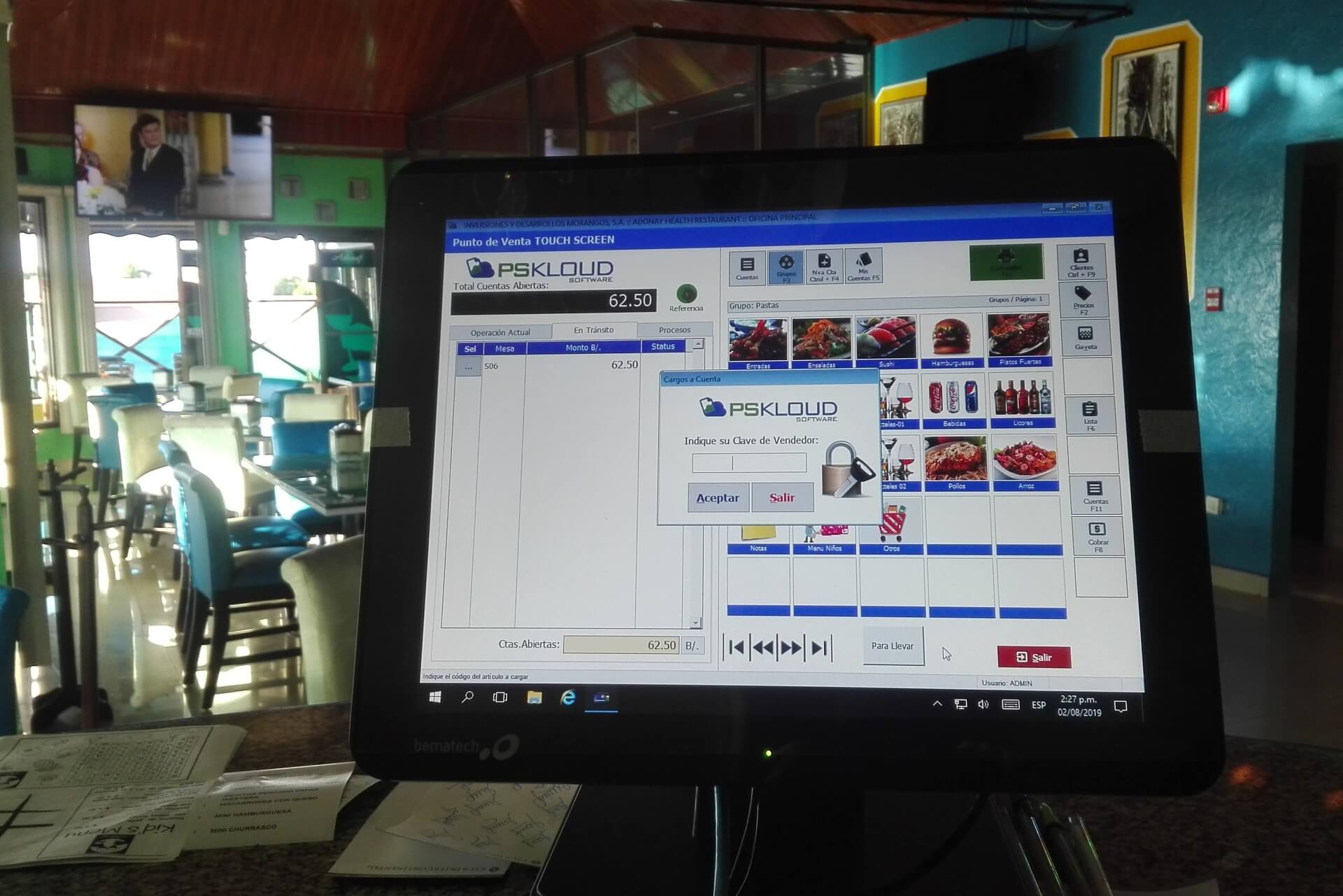 Punto de Ventas Táctil