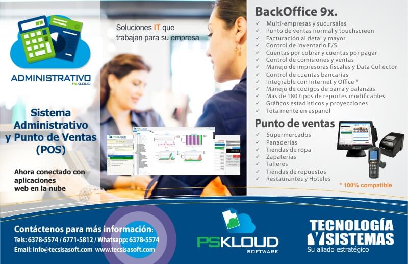 Software Administrativo y Punto de Ventas