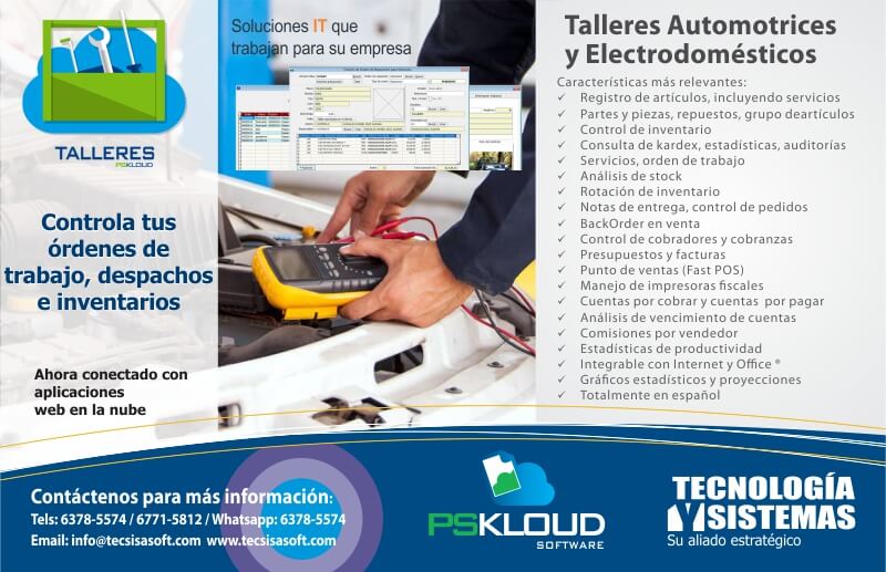 Software para Talleres Automotrices